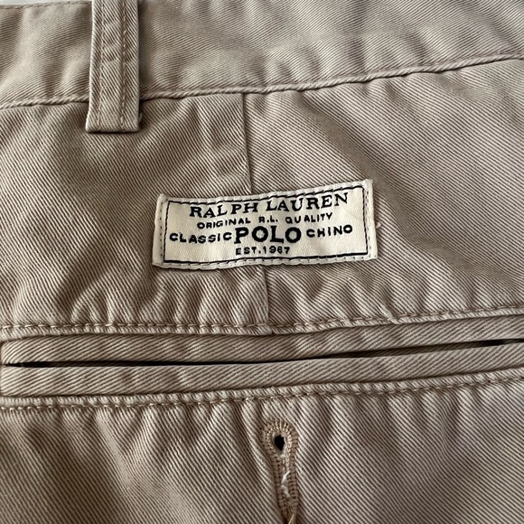 Polo Ralph Lauren Men’s Khaki Shorts in size 40 - Picture 5 of 5